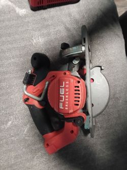 Milwaukee M18 Circular Saw, Milwaukee M12 and M18 12-Volt/18-Volt Lithium-Ion Multi-Voltage Rapid Battery Charger and Milwaukee M18 REDLITHIUM Battery
