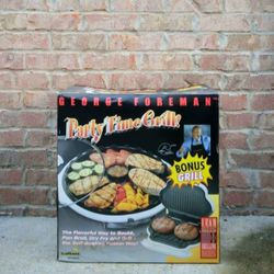 George Foreman Party Time Grill/Bonus Grill 