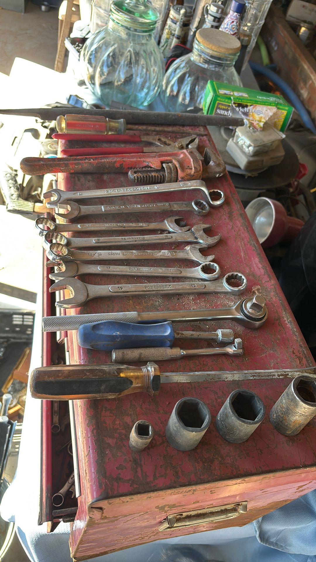 Miscellaneous Tools rigid pipe, wrench craftsman 17 mm wrench