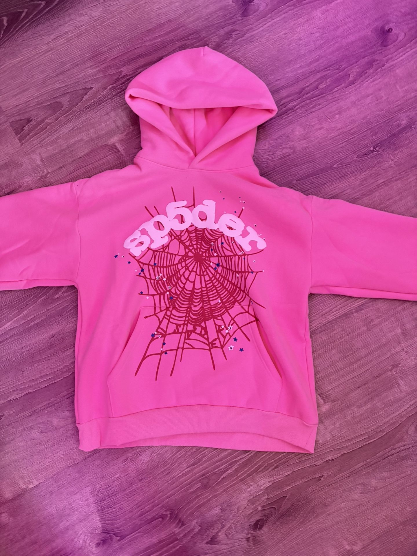 Pink Sp5der Hoodie