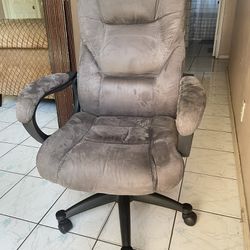 Suede Office Chair 