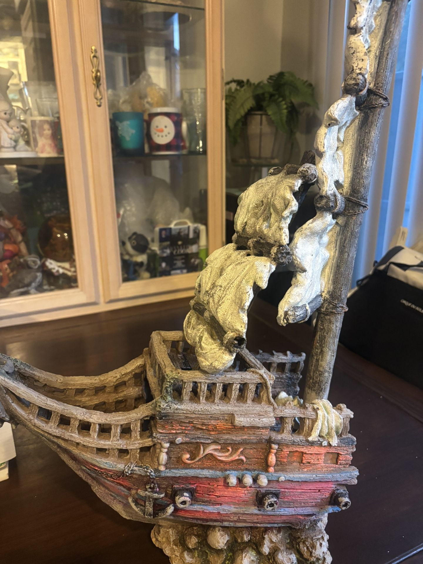 Shipwreck Fish Tank Decoration