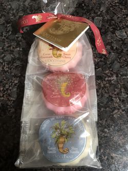 L’Occitane soap - 3 individually wrapped