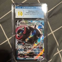 Blastoise Vmax Japanese Starter Set Cgc Pristine 10