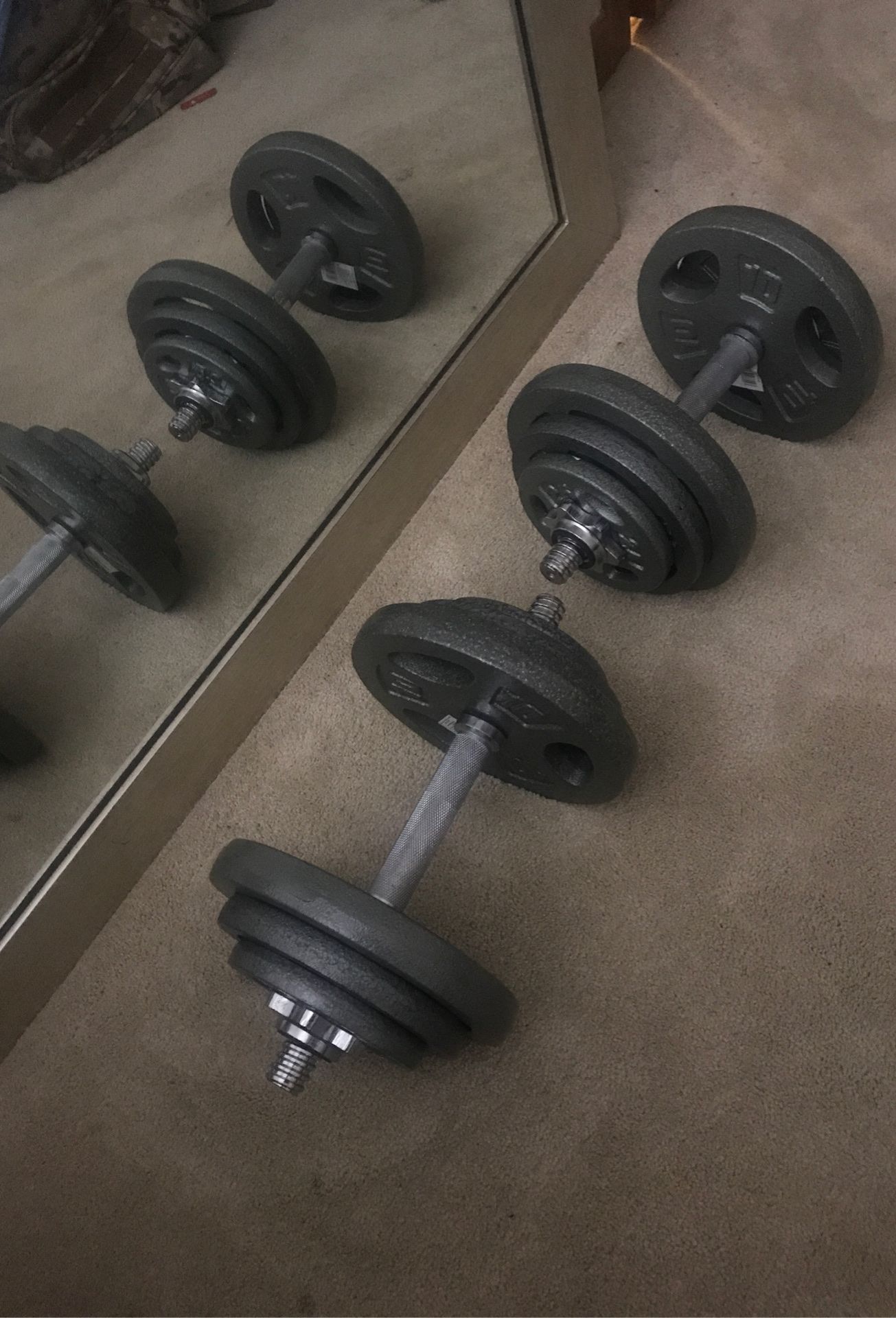 Dumbbell 2 sets 70lb