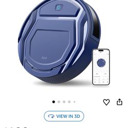 OKP Life K2 Robot Vacuum Cleaner 1800 mAh, Blue