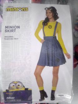 Minions skirt costume