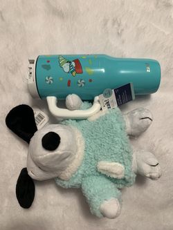 Snoopy Plush And Tumbler 