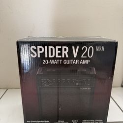 New Line 6 Spider V 20 MKII Guitar Amp