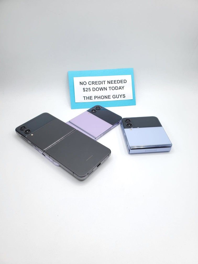 Samsung Galaxy Z Flip 4 $25 Down To Take Home Today Pay The Rest Later