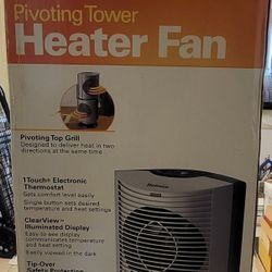 Pivoting Tower Heater Fan