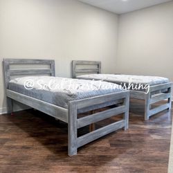 New Twin Bed With Mattress 