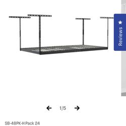Safe Racks 8 Ft X 4ft Overhead Garage Storage Rack