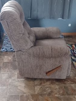 Wallhugger recliner chair Brown