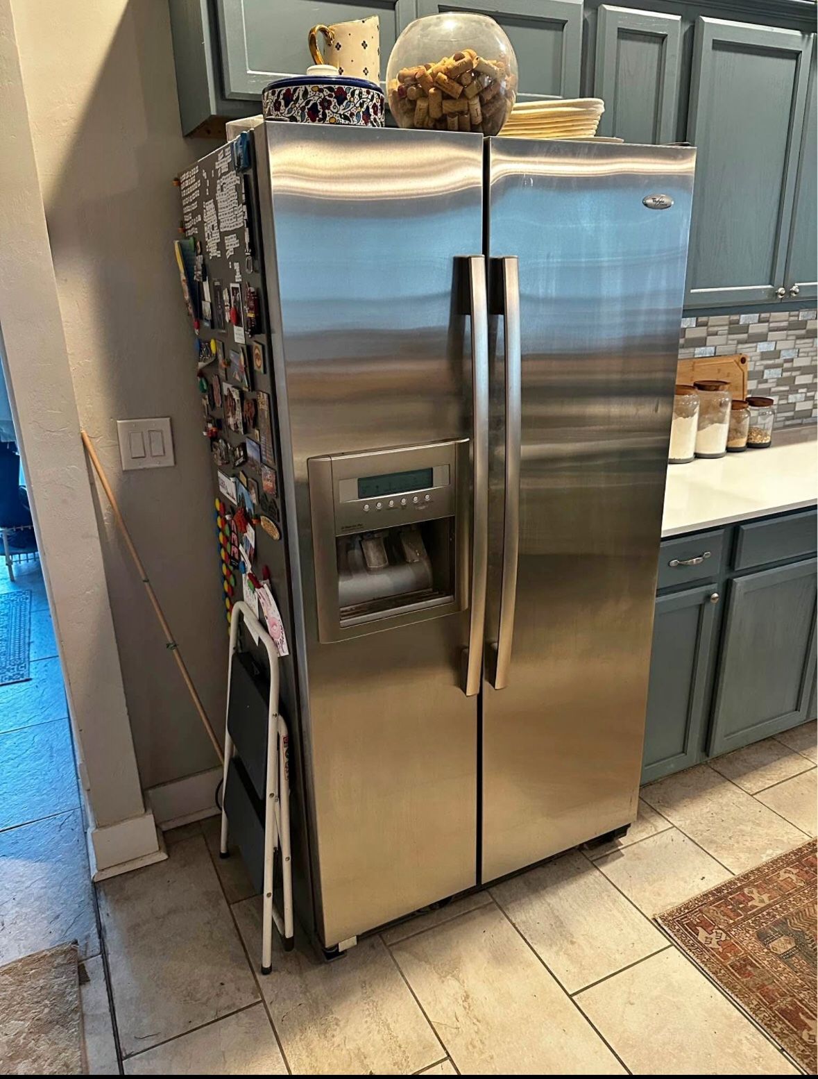 Smart Whirlpool Refrigerator With Water Dispenser