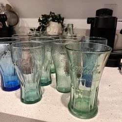 Vintage Coca-Cola Glass Set