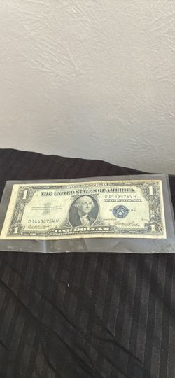 1935 US $1 Silver Certificate Blue Seal