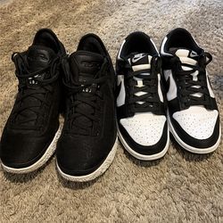 Used size 10 Nike zoom LeBron. 9.5 pandas