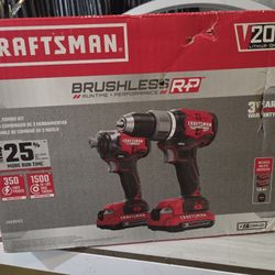 craftsman 20v RP Drill And Impact Combo Kit