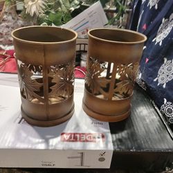 New 2pc Set Candle Holders Candles Included New 8 Set Firm Lots Items My Post Go See