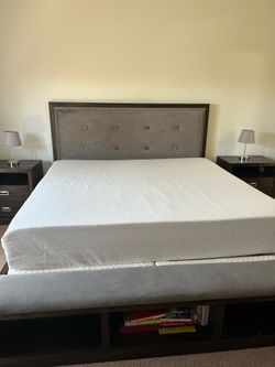 King bed and matress