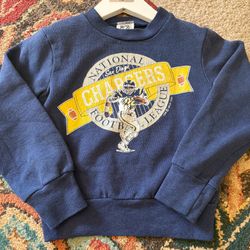 1991 San Diego chargers toddler Crewneck Sz 5/6