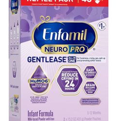 Enfamil Gentlease 3 Boxes For $100