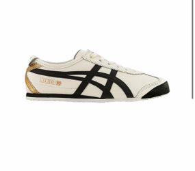 Onitsuka Tiger Mexico 66 (cream/white, gold, black) Women's 8