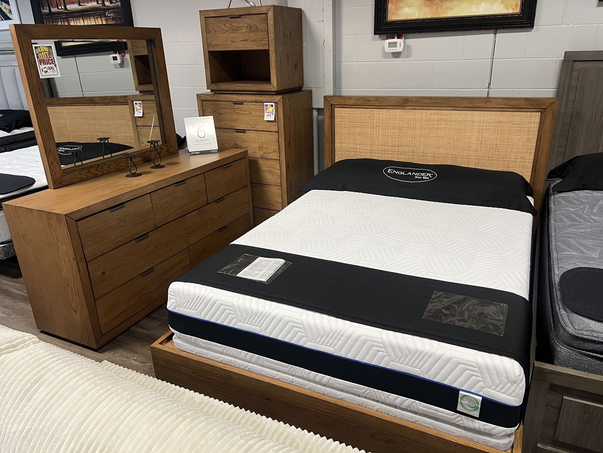 5 piece Queen Set Clearance Last One Left