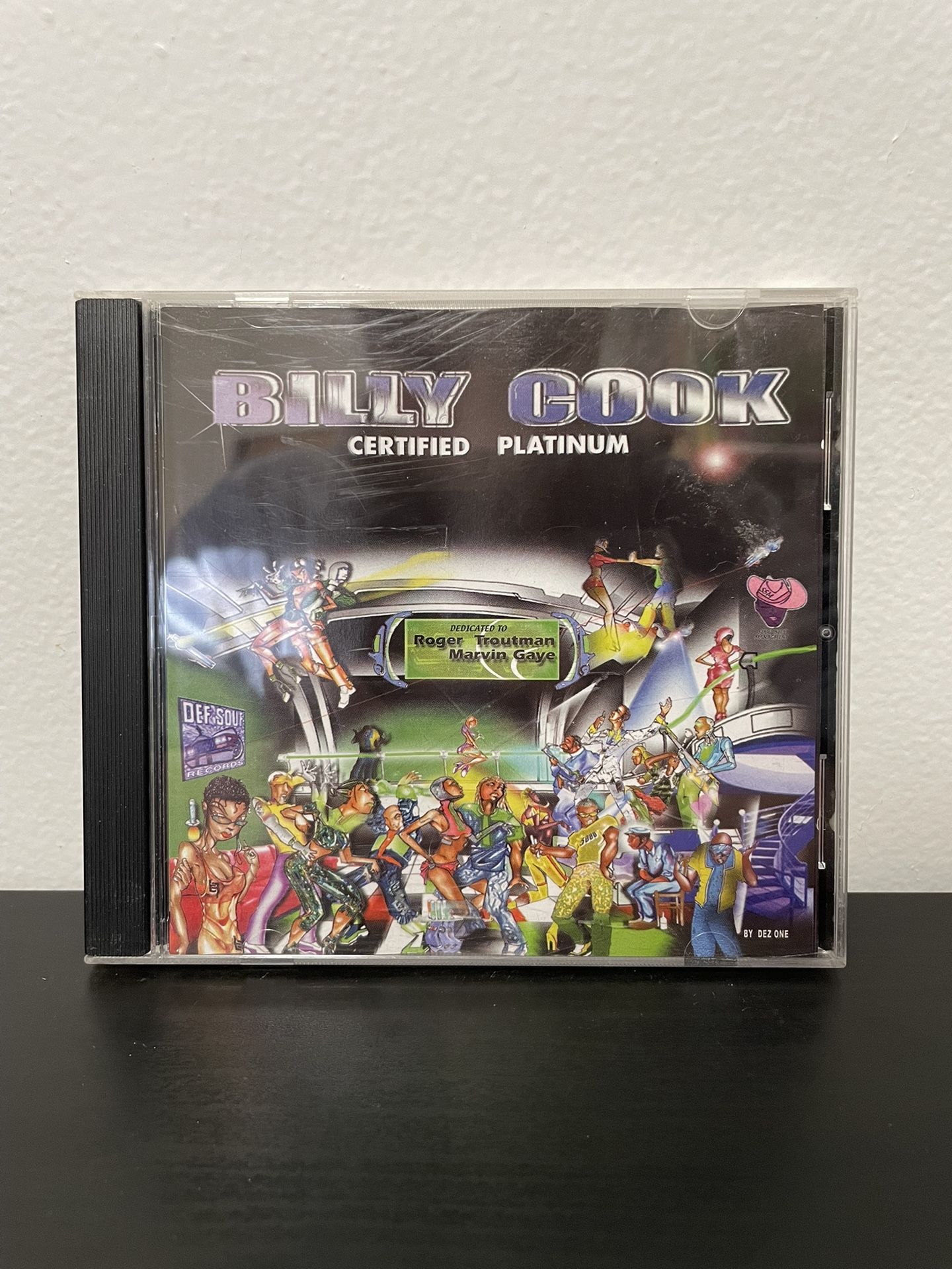 Billy Cook Certified Platinum CD Album Like New CIB Hip Hop R&B Marvin Gaye 2000