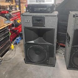 Ross speakers And Amp 