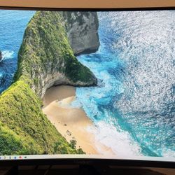 Viewsonic 32”  WQHD Curved Monitor 144Hz Monitor Excellent Condition 