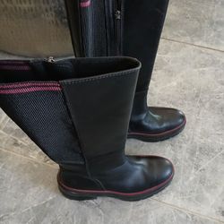 Timberland Leather Womens Boots Size 9