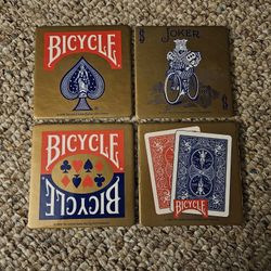 Bicycle Playing Cards Drink Coasters