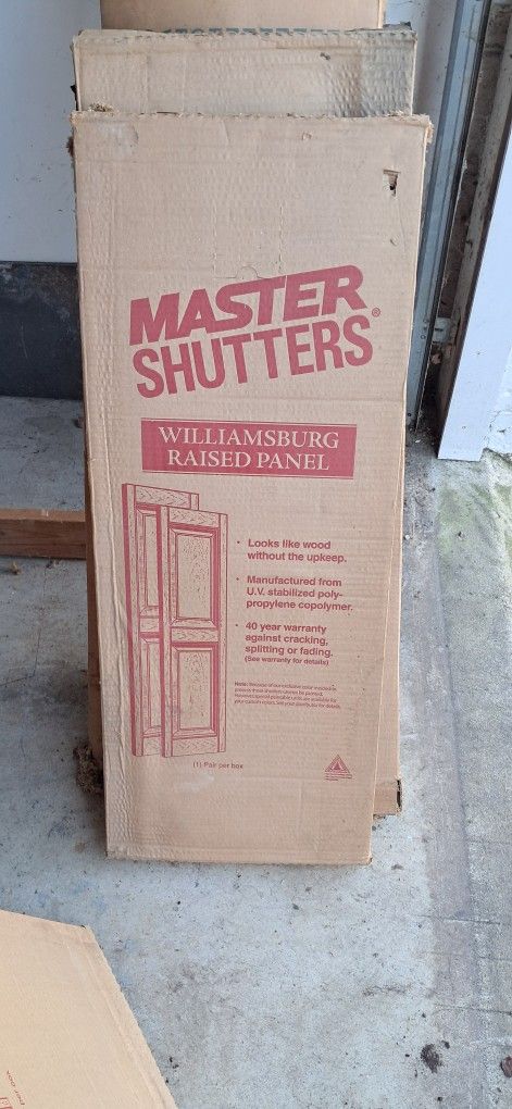 Vynl Shutters 2 Per Box