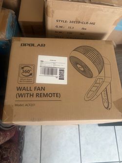 Wall fan