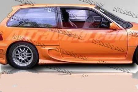 Rocker Panels Honda Civic Vs Side Skirts 1988 1989 1990 1991 88 89 90 91 Bodykit Body Kit Bodykits Body Kits Liquidation Sale