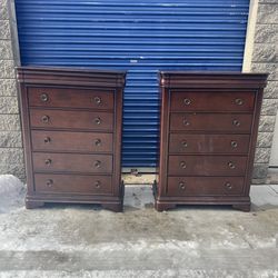 matching 6 drawer highboy chests