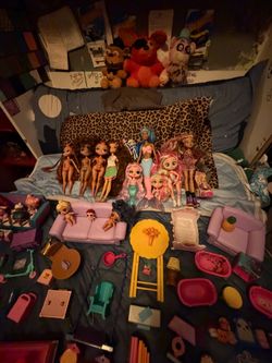 245 bulk barbe and lol dolls