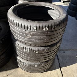 285/40r20 Three Continental Tires Available $60 Each