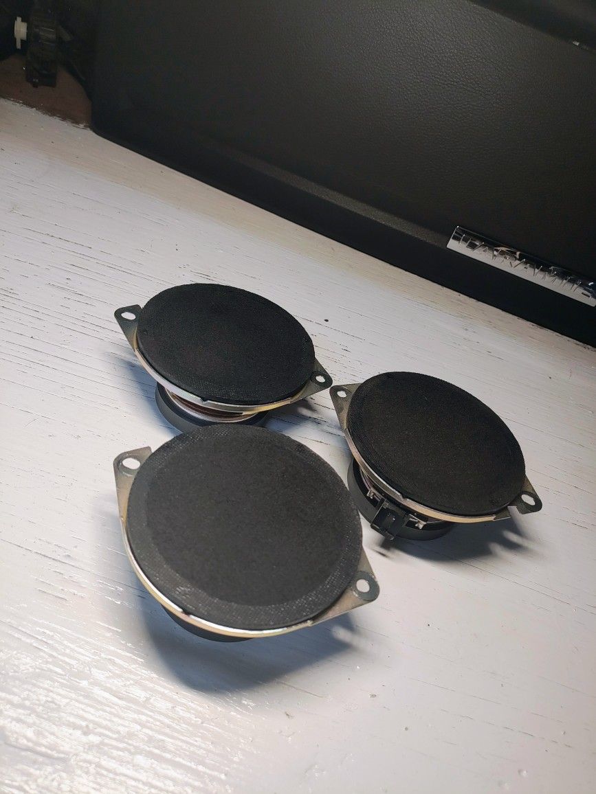 2013-2018 DODGE RAM 1500 FRONT DASHBOARD SPEAKER SET OF 3 OEM