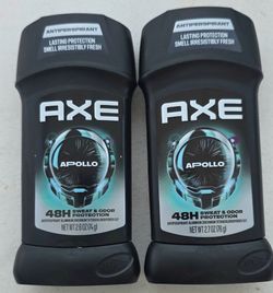 (2) AXE Apollo Antiperspirant Deodorant