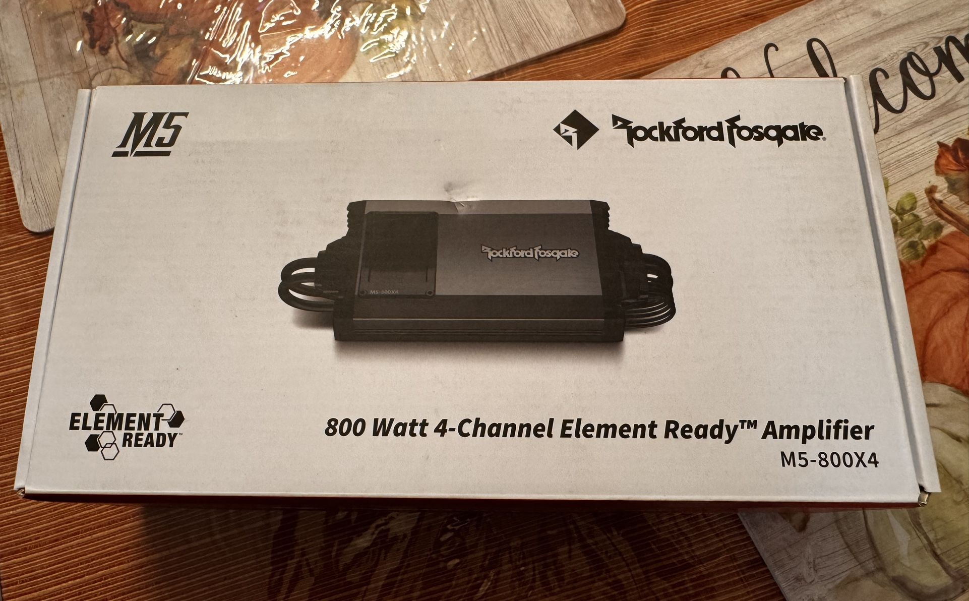 Rockford Fosgate M5-800X4 Amplifier