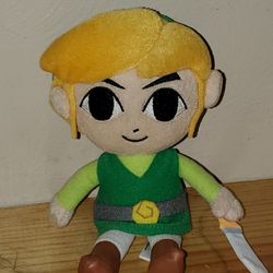 Legend Of Zelda 7.5 LINK Plush! 2012/Excellent Condition!