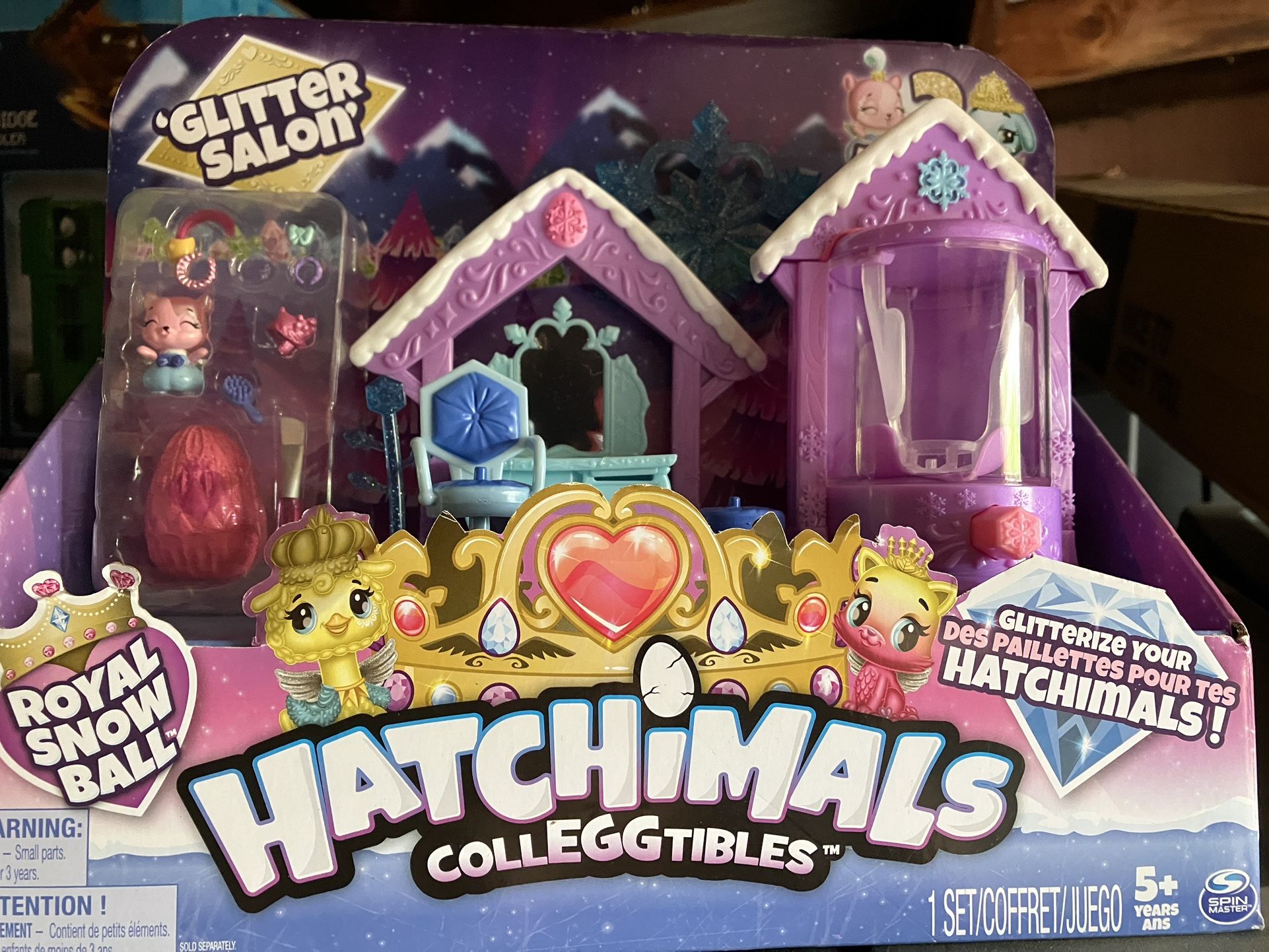 GLITTER SALON HATCHIMALS COLLEGGTIBLES (NEW)