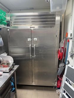 High-end commercial reach-in freezer