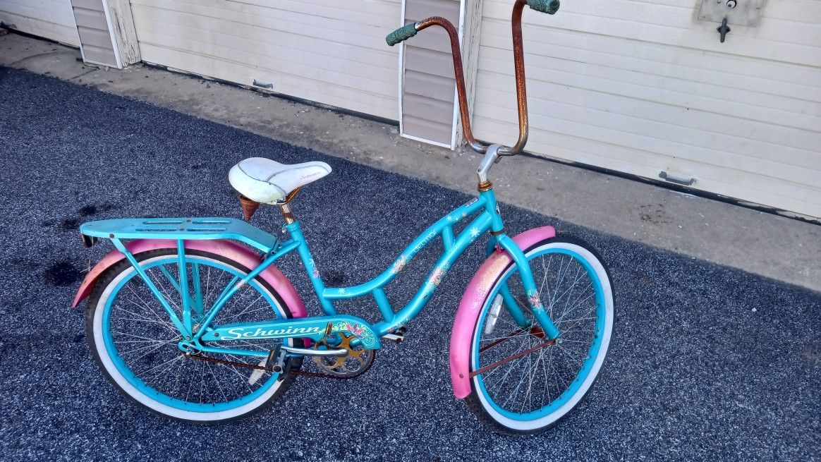 Schwinn Delmar Beach Cruiser 24 Inch Wheels Ready To Ride In  Used Condition Ready For The Shore