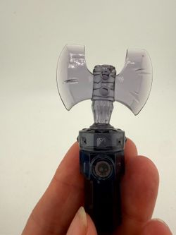 Skylanders Trap Team Undead Axe Trap Crystal Translucent Black Activision