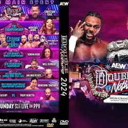 Aew Double Or Nothing 2024 With Buy-in W/dvd Case
