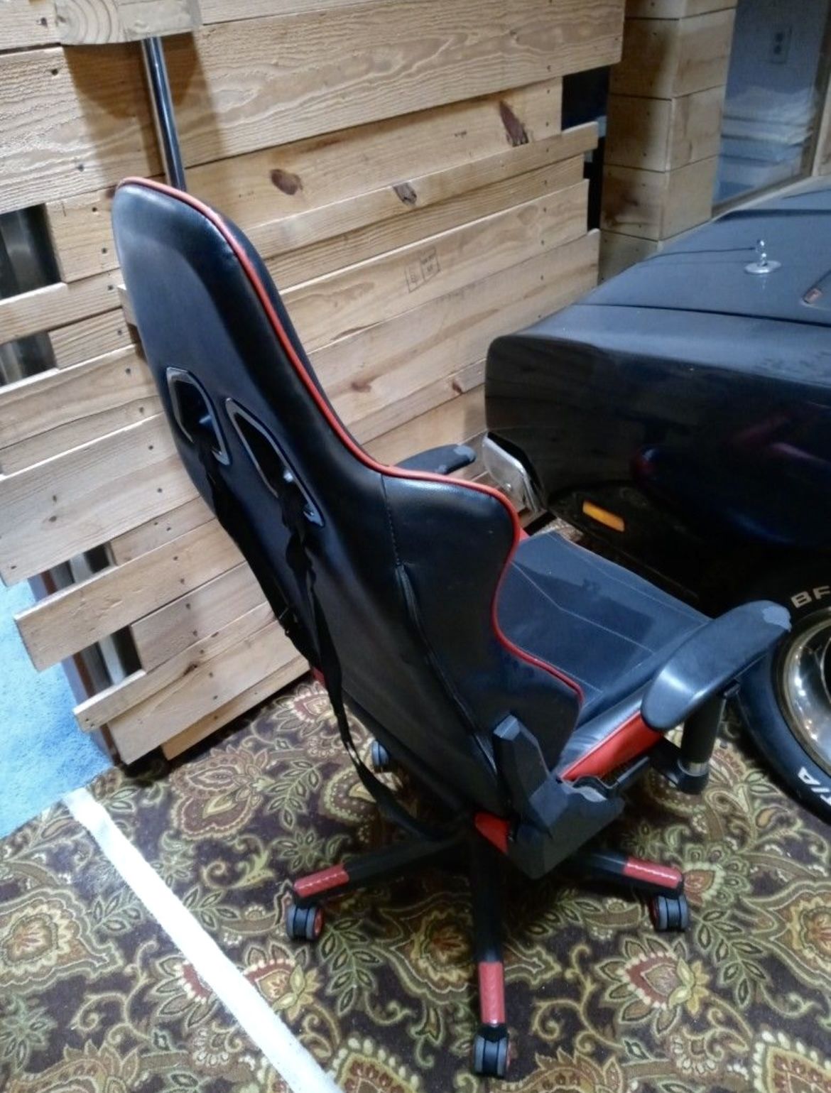 Red Gamer Chair Office Chair